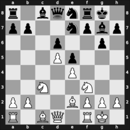 1967 Budapest Bajnogsag 8th – Round 6 – Portisch, Ferenc – 0-1 – Ozsvath, Andras – G35