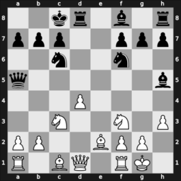 1967 Budapest Bajnogsag 8th – Round 10 – Csom, Istvan – 1-0 – Toth, Bela – G63