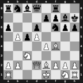 1967 Budapest Bajnogsag 8th – Round 12 – Sapi, Laszlo – 1/2-1/2 – Portisch, Ferenc – G73