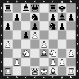 1967 Budva – Round ? – Taimanov, Mark E – 1/2-1/2 – Suetin, Alexey S – G29