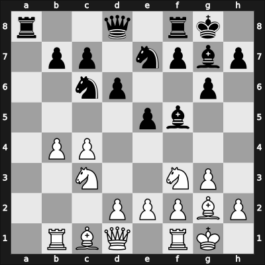 1967 CSR Ch – Round 7 – Trapl, Jindrich – 1/2-1/2 – Blatny, Frantisek – G42