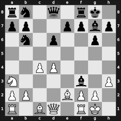 1967 Capablanca Memorial – Round 1 – Jimenez Zerquera, Eleazar – 1/2-1/2 – Schmid, Leo – G9