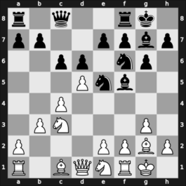 1967 Capablanca Memorial – Round 1 – Barcza, Gedeon – 1/2-1/2 – Westerinen, Heikki M.J. – G10