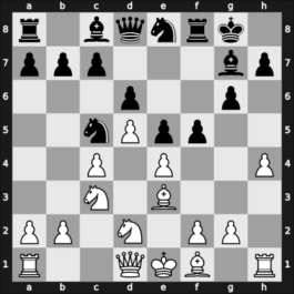 1967 Capablanca Memorial – Round 7 – Larsen, Benjamin Holsko – 1-0 – Garcia Martinez, Salomon – G59