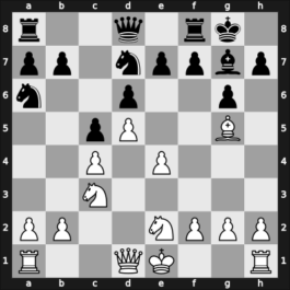 1967 Capablanca Memorial – Round 7 – O’Kelly de Galway, Alberic – 1/2-1/2 – Bednarski, Jacek – G64