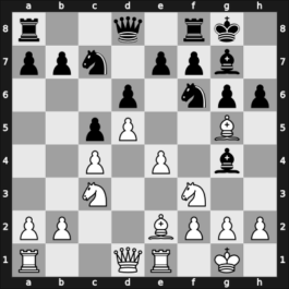 1967 Capablanca Memorial – Round 8 – Taimanov, Mark E – 1-0 – Cobo Arteaga, Eldis – G71