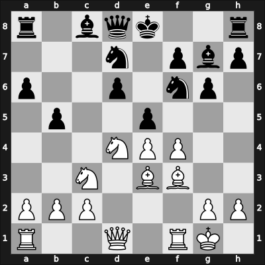 1967 Capablanca Memorial – Round 8 – Jimenez Zerquera, Eleazar – 1/2-1/2 – O&rsquo;Kelly, Albéric de Galway – G72