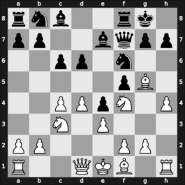 1967 Copenhagen – Round 1 – Eising, Johannes – 1/2-1/2 – Moe, Mogens – G1