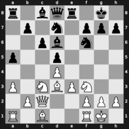 1967 Copenhagen – Round 2 – Pfleger, Helmut, Dr. – 1/2-1/2 – Hamann, Svend – G24