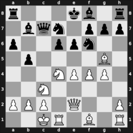 1967 Cordoba Open – Round 5 – Bronstein, Luis Marcos – 1-0 – Cagliero, Hugo – G11