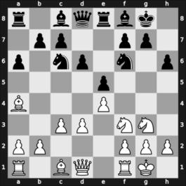 1967 Cordoba Open – Round 7 – Bronstein, Luis Marcos – 1-0 – Miana, Elias – G17