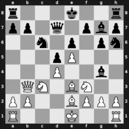 1967 Corr ch HUN – Round ? – Olah, Ferenc – 1/2-1/2 – Szabo, Laszlo – G12