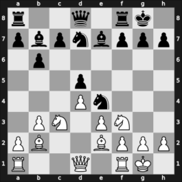 1967 DDR Ch 16th – Round 6 – Golz, Werner – 1/2-1/2 – Neukirch, Detlef – G32