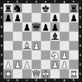 1967 DDR Ch 16th – Round 7 – Schoeneberg, Manfred – 1-0 – Vogt, Lothar – G37