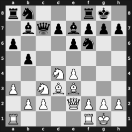 1967 DDR Ch 16th – Round 14 – Vogt, Lothar – 0-1 – Postler, Reinhard – G71