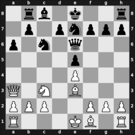 1967 DDR Ch women – Round 7 – Nowarra, Waltraud – 1/2-1/2 – Zura, Jutta – G7