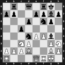 1967 DEN Ch – Round 5 – Pedersen, Eigil – 1/2-1/2 – Ekebjaerg, O. – G18