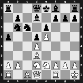 1967 DSV-Turnier – Round 1 – Calero Nino, Camilo – 1/2-1/2 – Golz, Werner – G6