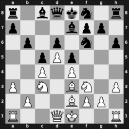 1967 DSV-Turnier – Round 4 – Malich, Burkhard, Dr. – 1/2-1/2 – Csom, Istvan – G21