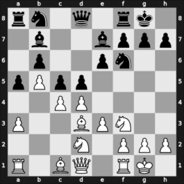 1967 DSV-Turnier – Round 5 – Uhlmann, Wolfgang – 1/2-1/2 – Schoeneberg, Manfred – G30