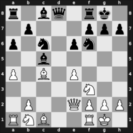 1967 DSV-Turnier – Round 7 – Uhlmann, Wolfgang – 1/2-1/2 – Espig, Lutz – G40