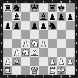 1967 DSV-Turnier – Round 11 – Tukmakov, Vladimir B – 1/2-1/2 – Neukirch, Detlef – G65