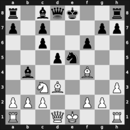 1967 Dundee Centenary – Round 2 – Davie, Alexander M – 0-1 – Gligoric, Svetozar – G2