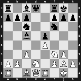 1967 EU Team Ch preliminary – Round 6 – Csom, Istvan – 1/2-1/2 – Strausz Horst – G31