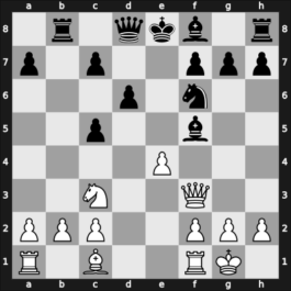 1967 FRA Ch Dieppe FRA – Round 1 – Nora, Georges – 1/2-1/2 – Boutteville, Cesar – G4