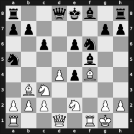 1967 FRA Ch Dieppe FRA – Round 2 – Thiellement, Andre – 1/2-1/2 – Letzelter, Jean-Claude – G5