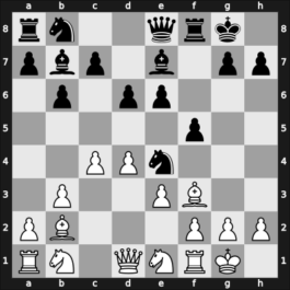 1967 FRA Ch Dieppe FRA – Round 5 – Boutteville, Cesar – 1/2-1/2 – Letzelter, Jean-Claude – G17