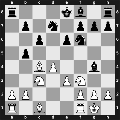 1967 FRG Ch 09th – Round 7 – Delander, Adolf – 1/2-1/2 – Mohrlok, Dieter – G8