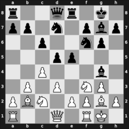1967 FRG Ch 09th – Round 9 – Haakert, Juergen – 0-1 – Mohrlok, Dieter – G12