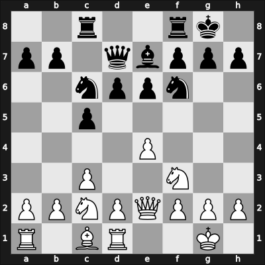 1967 FRG Ch 09th – Round 12 – Mohrlok, Dieter – 1/2-1/2 – Teufel, Juergen – G16