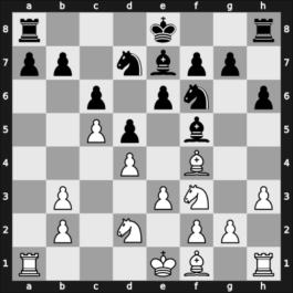 1967 FRG Ch 09th – Round 15 – Mohrlok, Dieter – 1/2-1/2 – Degenhardt, Norbert – G20