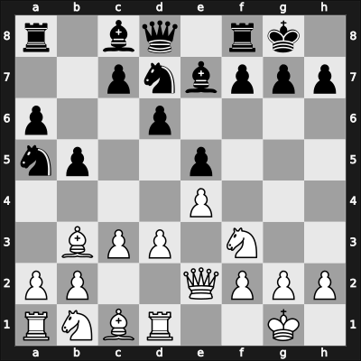1967 FRG Ch Kiel GER – Round 1 – Huebner, Robert – 1/2-1/2 – Haakert, Juergen – G6
