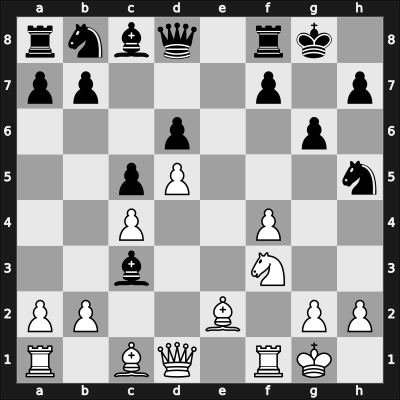 1967 FRG Ch Kiel GER – Round 3 – Besser, Hans – 1-0 – Haakert, Juergen – G11