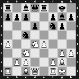 1967 FRG Ch Kiel GER – Round 4 – Eising, Johannes – 1/2-1/2 – Kestler, Hans-Guenther – G13