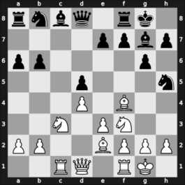 1967 FRG Ch Kiel GER – Round 6 – Cording, Harm – 1-0 – Delander, Adolf – G23