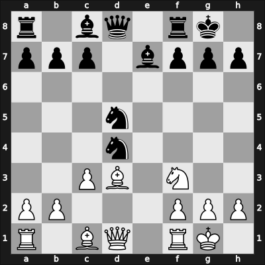 1967 FRG Ch Kiel GER – Round 10 – Gerusel, Mathias – 1/2-1/2 – Huebner, Robert – G39