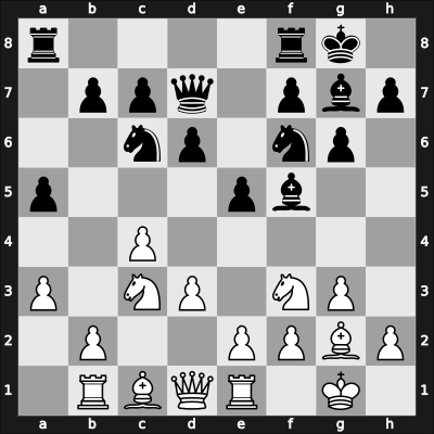1967 FRG Ch Kiel GER – Round 14 – Eising, Johannes – 1/2-1/2 – Teufel, Juergen – G55