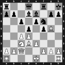 1967 GDR Ch – Round 12 – Moehring, Guenther – 1/2-1/2 – Csulits, Anton – G17