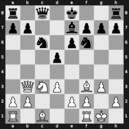 1967 Groningen – Round 3 – Vadasz, Laszlo – 0-1 – Timman, Jan H – G4
