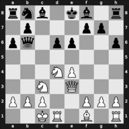1967 HUN Ch – Round 10 – Kovacs, Laszlo M – 1/2-1/2 – Lengyel, Levente – G36