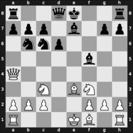 1967 HUN Ch – Round 13 – Barczay, Laszlo – 0-1 – Farago, Ivan – G43