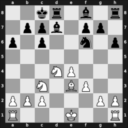 1967 HUN Ch – Round 17 – Barczay, Laszlo – 1/2-1/2 – Prelovszky, Laszlo – G70