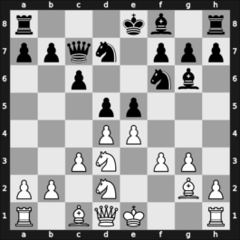 1967 HUN Ch Budapest HUN – Round 3 – Barcza, Gedeon – 1/2-1/2 – Szily, Jozsef – G13