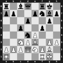 1967 HUN Ch Budapest HUN – Round 9 – Tompa, Janos – 1/2-1/2 – Szabo, Laszlo – G33