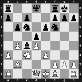 1967 HUN Ch Budapest HUN – Round 10 – Bokor, Istvan – 0-1 – Toth, Bela – G36