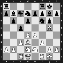 1967 HUN Ch Budapest HUN – Round 12 – Tipary, Lajos – 1/2-1/2 – Tompa, Janos – G43